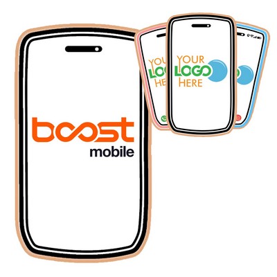 Cellphone Shaped Logo Sugar Cookie