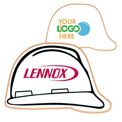 Hard Hat Shaped Logo Sugar Cookie
